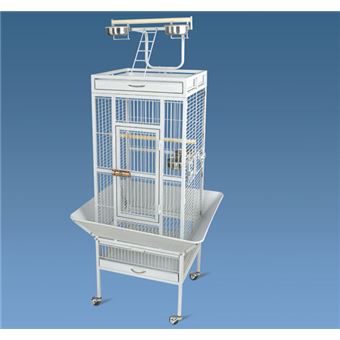 Grande Volière Cage à Oiseaux Avec Mangeoires Perchoirs