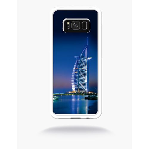 Coque Dubai Compatible Samsung S8 Bord Transparent