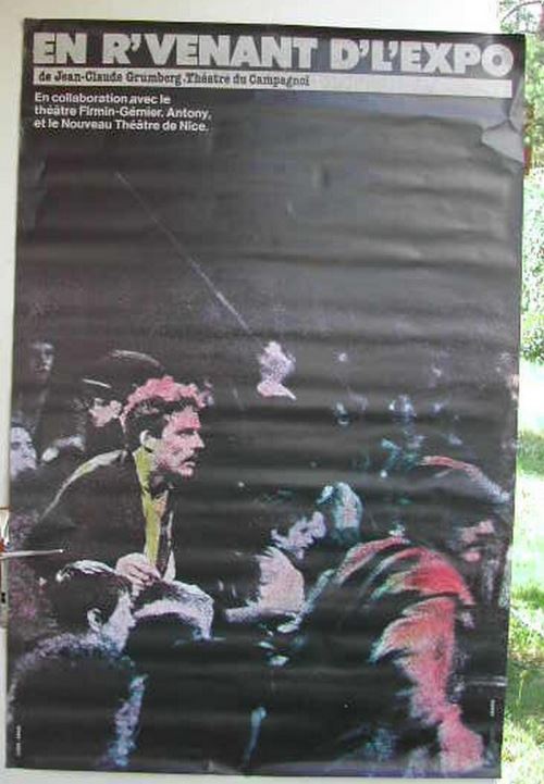 En revenant de l'expo - 78x116 cm - AFFICHE / POSTER