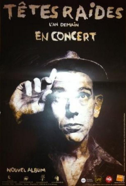 Têtes Raides - 40x60 cm - AFFICHE / POSTER