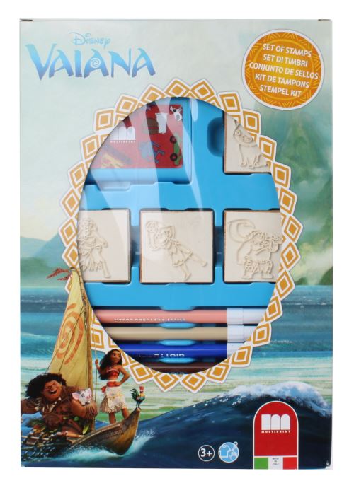 Multiprint ensemble de couleurs Vaiana 12 pièces