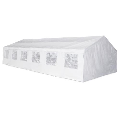 Sweeek Tente de réception 6 x 12 m - Lutecia - Blanc - tente de jardin idéale pour réception à utiliser comme pavillon
