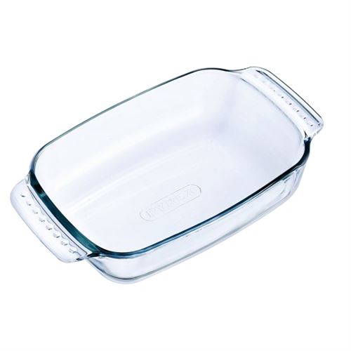 Plat à four verre 22x13cm PYREX - vue 2