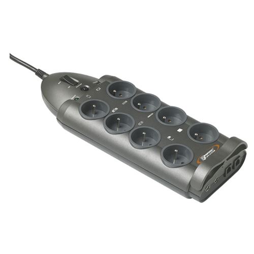 INFOSEC S8 LAN TV - protection contre les surtensions - 2.5 kW