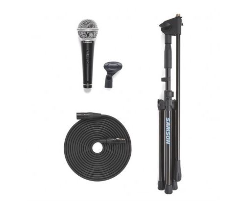 VP-10X - Pack microphone dynamique cardio&iuml;de R21S avec pied perche MK10 et c&acirc;ble XLR