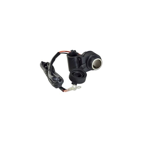 Chargeur allume cigare fixation guidon (prise 12v)