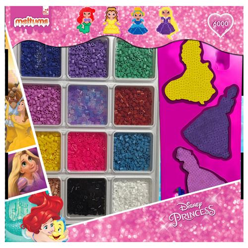 Sambro Meltums Perles de fer Princesse Disney avec plaques de base 6000 pièces