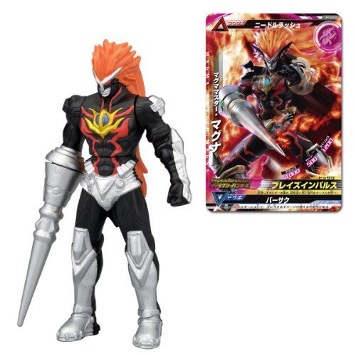 Mon dieu kaij rasshu urutorafurontia gyarakushÄhantÄ zu magumamasutÄ maguna Monster Rush Ultra Frontier Galaxy Hunters magma master Magna