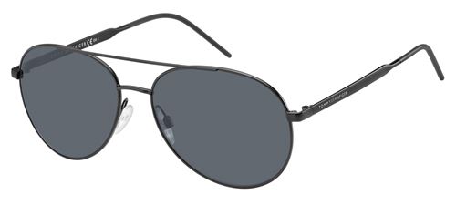 Tommy Hilfiger lunettes de soleil TH1653/S 003/IR hommes noir mat