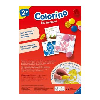 Jeu découverte Ravensburger Colorino Les émotions