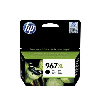 HP 967XL - 68.72 ml - à rendement élevé - noir - original - cartouche d'encre - pour Officejet 9012, 9012e; Officejet Pro 9020, 9022, 9022e, 9023, 9025, 9025e, 9028 - 1