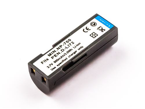 Battery similar KON-MIN NP-700, Li-ion, 3,7V, 800mAh, 3,0Wh