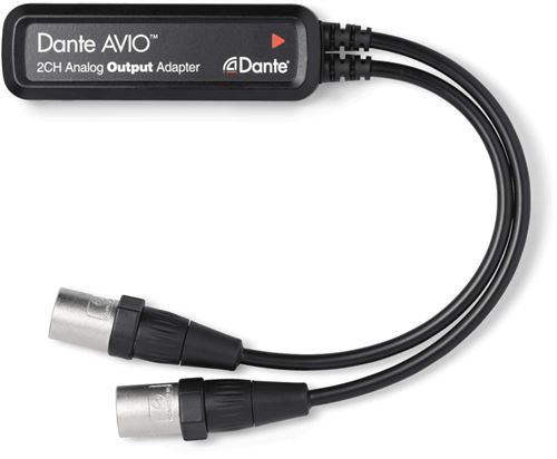 Dante Avio Analog Output 0x2 adaptateur Dante - XLR