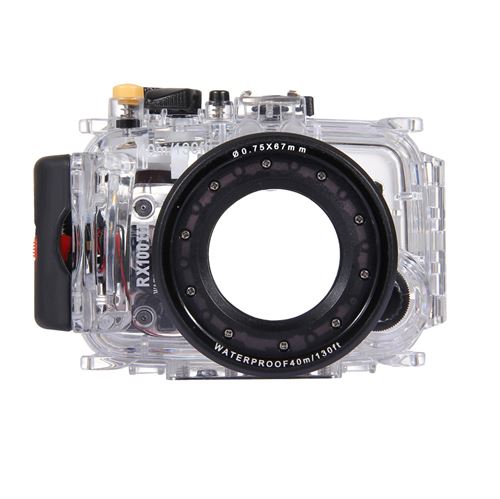 Puluz 40M Sous-Marine Piscine Plongée Sous-Marine Étui Pour Appareil Photo Étanche Pour Sony Rx100 Iii MK4467