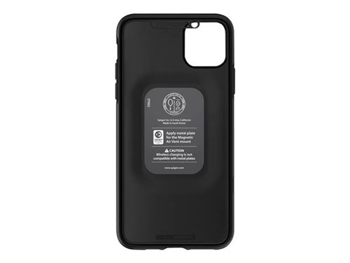 Spigen Thin Fit Series - Coque de protection pour téléphone portable - polycarbonate - noir - pour Apple iPhone 11 Pro Max