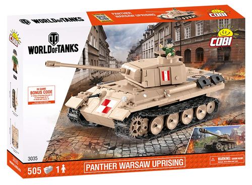 Cobi World of Tanks - 3035 - Panther Warsaw Uprising