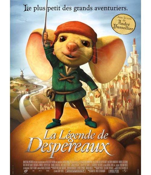 La Légende de DESPEREAUX AFFICHE CINEMA ORIGINALE