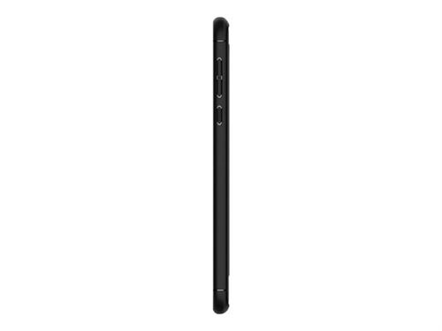 Spigen Rugged Armor - Achterzijde behuizing voor mobiele telefoon - robuust - thermoplastic polyurethaan (TPU) - matzwart - voor Motorola Moto G6 Play