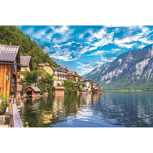 Jigsaw Puzzle Adultes VORMOR 1000 Pièces Jeu de Jouets Créatif - Hallstatt