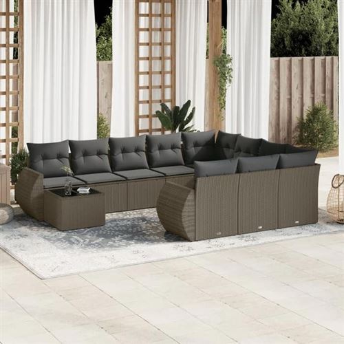 Non Communiqué Multicolore Vidaxl Salon De Jardin 8 Pcs Avec Coussins Meubles D'extérieur Meubles De Terrasse Mobilier De Jardin Mobilier De Patio Bois 3076336