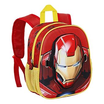 Sac a dos maternelle IRON MAN 1 masque amovible Cartables scolaires Achat prix fnac