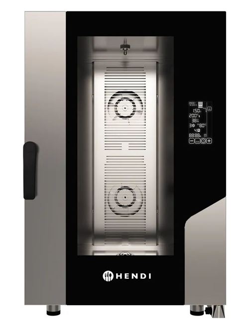  Four mixte Contact 11 x GN 1/1, 400V/15400W, 730x849x(H)1130mm - Hendi