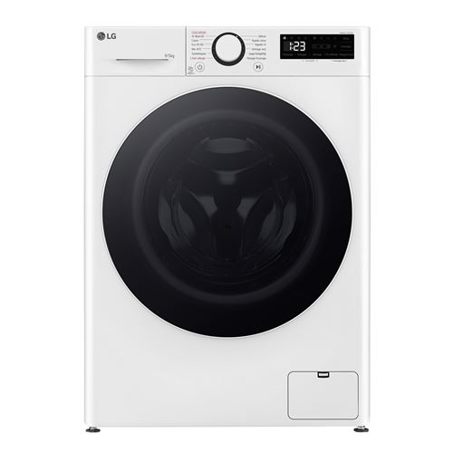 LG F952SR50WRS - Machine à laver séchante - largeur : 60 cm - profondeur : 53.5 cm - hauteur : 85 cm - chargement frontal - 58 litres - 9 kg - 1200 tours/min - blanc