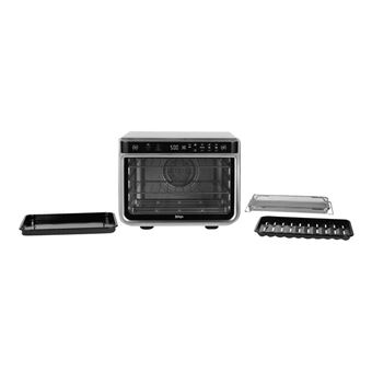 Ninja Foodi DT200EU - Four électrique avec gril/friteuse à air chaud - convection - 29 litres - 2.4 kWatt - argent/noir