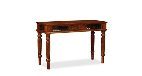 Table d'écriture bois massif de sesham 120 x 50 x 76 cm