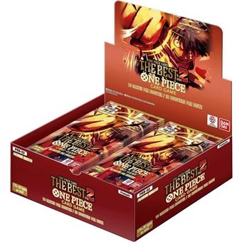 Boîte de boosters One Piece PRB02 The Best Vol 2 Boîte de 20 Premium Boosters Version Française - 1