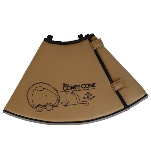 Meilleurs prix pour All Four Paws Collier animaux de compagnie Comfy Cone XXL 37,5 cm Brun