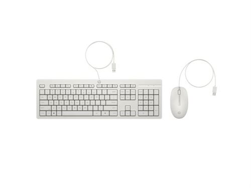 Ensemble combin&eacute; clavier et souris filaires HP 225