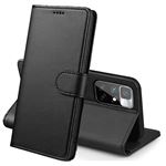 Sbaicen Coque Portefeuille Pour Xiaomi Redmi Note 10S / Note 10 4G – Cuir PU Texture Arbre, Bleu, Avec Fermeture Magnétique Et Support
