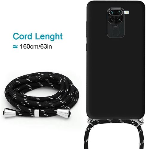 Coque Anti-Choc NOVAGO Pour Realme C25Y/C21Y - Noire Avec Bague Anneau - Neuf