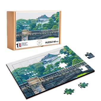 Puzzle en bois 48 Pièces Fabulous - Chateau Impérial Japon (28 x