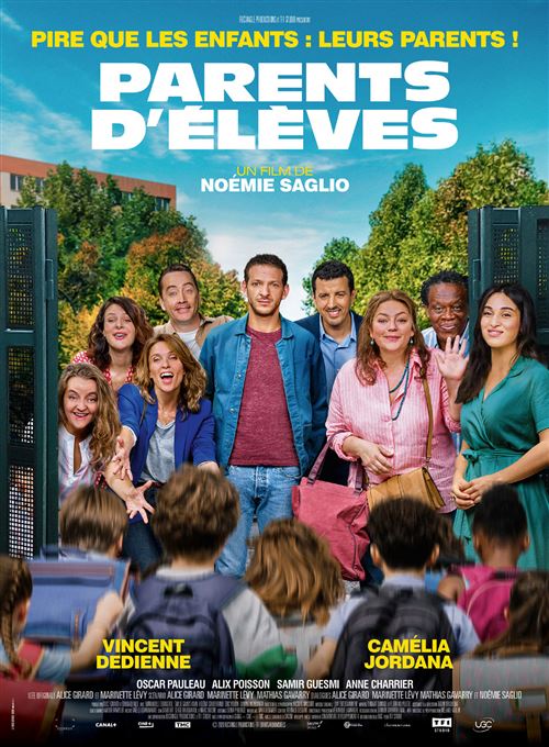 Parents d'élèves - 2020 - Camélia Jordan - 116x158cm - Affiche de cinéma originale pliée