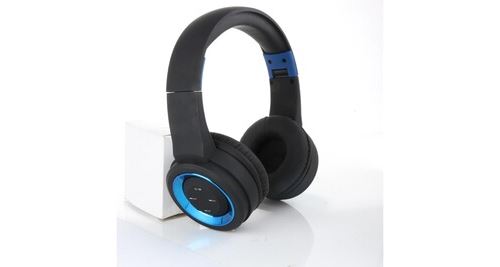 Écouteurs sans fil bluetooth casque antibruit sur l'oreille avec microphone