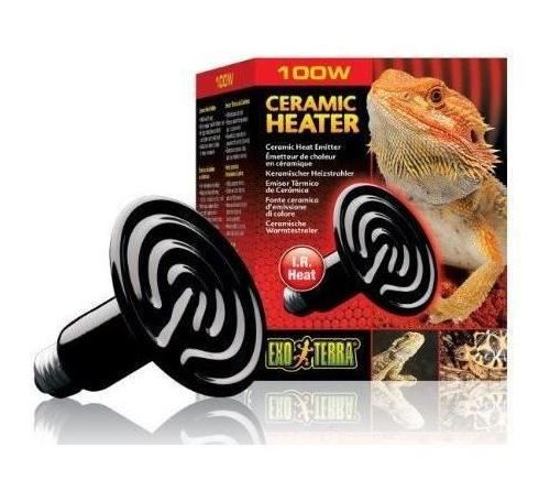 Comparer les prix de EXO TERRA Ampoule Ceramic Heater 100W - Pour reptiles