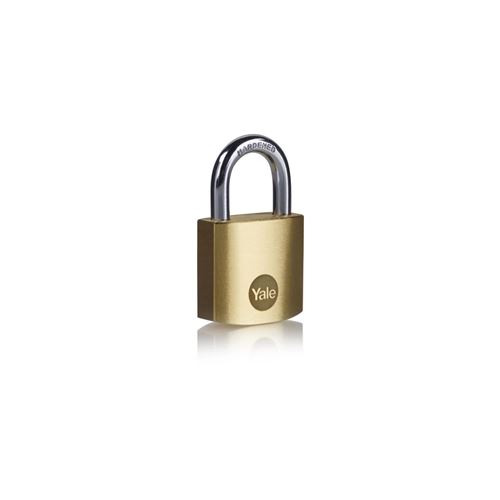 Non Communiqué Yale Lot De 2 Cadenas Laiton S'entrouvrant 30 Mm, Anse Acier Cémenté, 3 Cles