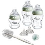 Tommee Tippee Lot De 3 Biberons Anti-Coliques Avancés 260 Ml - Tétine Débit Lent, Triple Aération, Loquet Naturel, Violet/Rose
