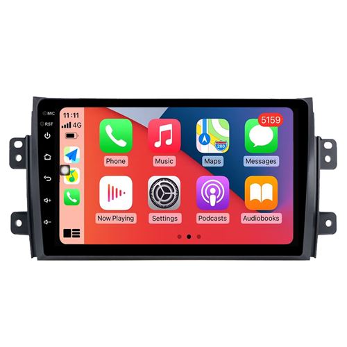 Autoradio Multimédia RoverOne CarPlay Android Auto DSP GPS pour Suzuki SX4 2006 - 2011