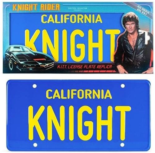 Non Communiqué Multicolore Réplique De Plaque D'immatriculation (K 2000) Knight Rider 15 Cm