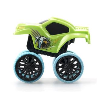 Exost Smash Pack – 4 Mini Voitures à Friction 8 Cm + 2 Boosters + Accessoires – Dès 5 Ans