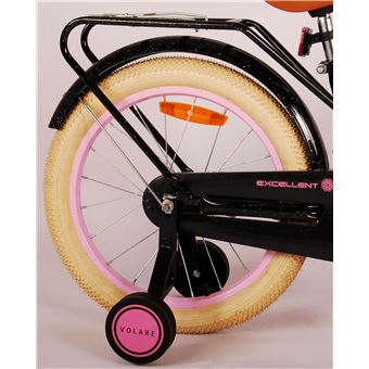 Velo pour enfants Volare Excellent Filles 18 pouces Noir 95 assemble Velo enfant Achat prix fnac