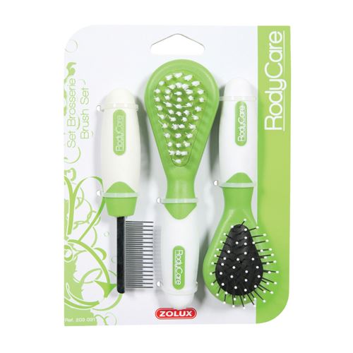 Zolux - Set de brosses pour rongeurs Rodycare