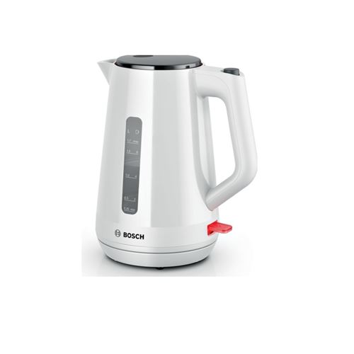Bouilloire électrique 1.7l 2400w blanc Bosch TWK1M121