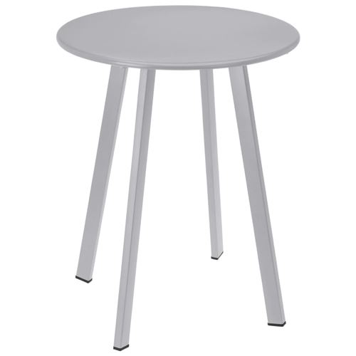 ProGarden Table d'appoint 40x49 cm gris mat