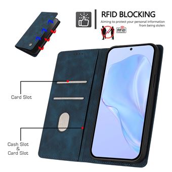 Coque Cuir PU Fenêtre Visible Coque à Rabat En Cuir PU Avec Fenêtre Visible Et Aimant Invisible Compatible Avec Sony Xperia XZ2 Premium, Étui Intelligent à Affichage Clair (Blanc Coque Protection Antichoc