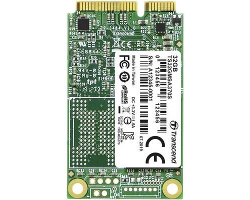 Non Communiqué Transcend 370S - Ssd - 32 Go - Interne - Msata - Sata 6Gb/S
