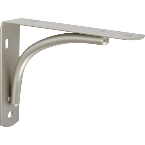 GENERIQUE - Equerre Dino - Fixation Murale - Acier - 8.5 x 12 cm - Gris - Image 3